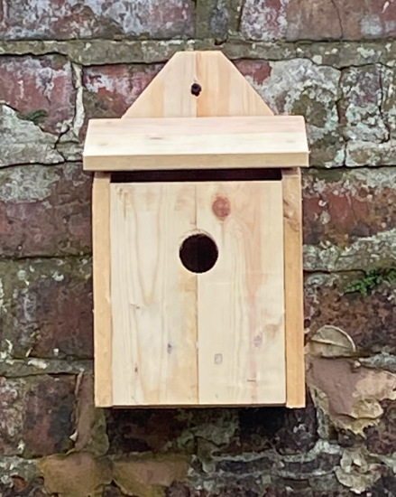 (image for) Bird Nesting Box - Sloped Roof